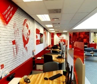 Retail & commercial environments signage example